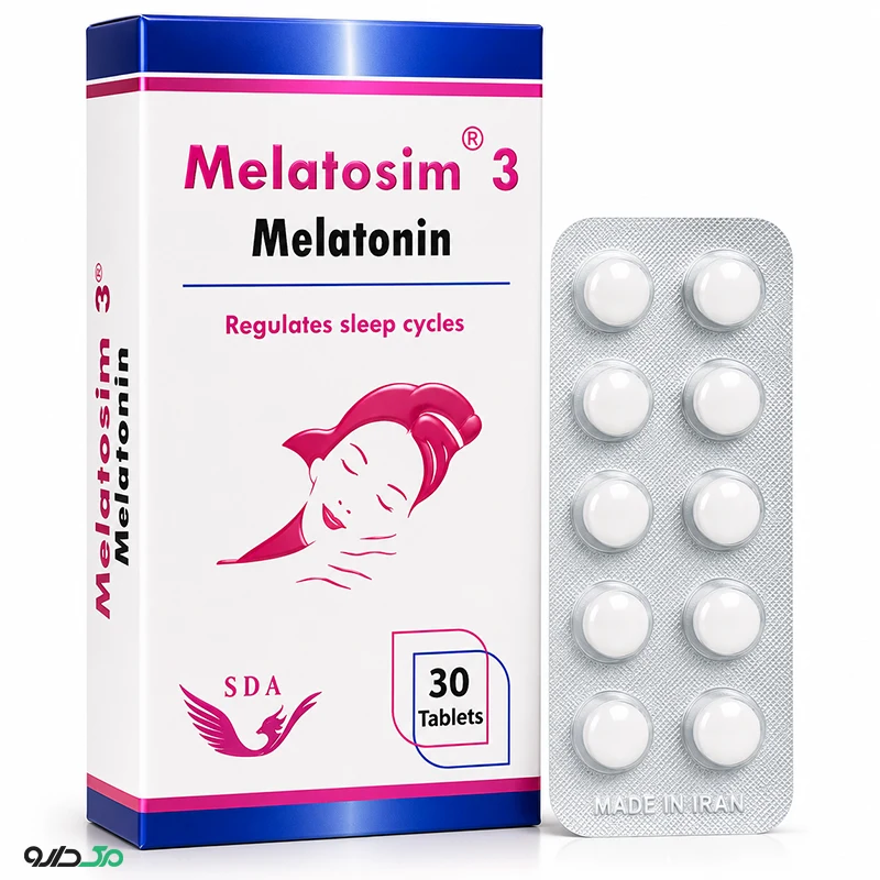 ملاتوسیم 3 میلی گرم سیمرغ دارو عطار